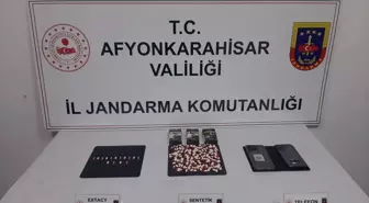 Afyonkarahisar'da uyuşturucu operasyonunda 2 şüpheli tutuklandı
