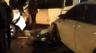 Batman'da zincirleme trafik kazası: 1 yaralı