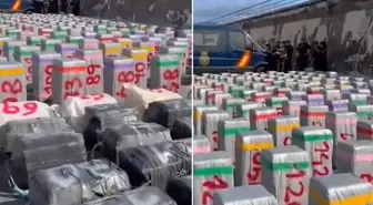 Böylesi görülmedi! Yük gemisinde 10 ton uyuşturucu ele geçirildi