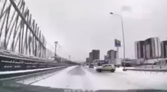 Bursa'da yoğun kar yağışı kazaları beraberinde getirdi