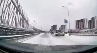 Bursa'da yoğun kar yağışı kazaları beraberinde getirdi