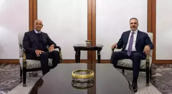 Dışişleri Bakanı Fidan, ABD'nin Ankara Büyükelçisi Barrack'ı kabul etti