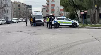 Edirne'de otomobil ile motosiklet çarpıştı: 1 yaralı
