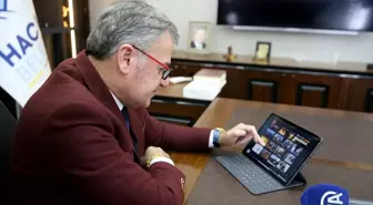 Hacılar Belediye Başkanı Özdoğan, AA'nın 'Yılın Kareleri' oylamasına katıldı