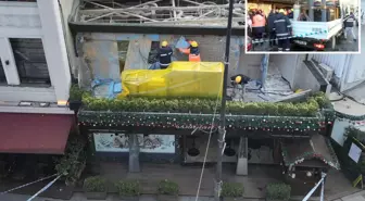 İstanbul'un en eski pastanesi Baylan'ın kaçak bölümleri yıkılıyor