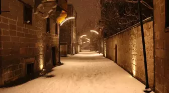 Kayseri'de kar yağışı etkili oluyor