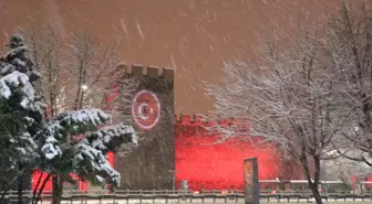 Kayseri'de yoğun kar yağışı etkili oldu