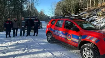Kazdağları'nda mahsur kalan 4 kişi jandarma ekiplerince kurtarıldı