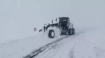 Malatya'da yüksek kesimlerde karla mücadele