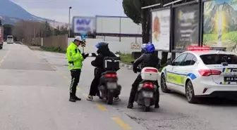 Manisa'da 3 günlük motosiklet denetiminde 476 bin TL ceza