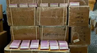 Mersin'de 280 bin adet sentetik ecza ele geçirildi