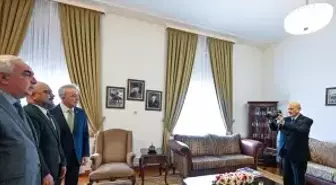 MHP Genel Başkanı Bahçeli, TFMD Yönetim Kurulu'nu kabul etti