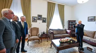 MHP Genel Başkanı Bahçeli, TFMD Yönetim Kurulu'nu kabul etti