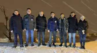 Tokat Belediyesinin karla mücadele çalışmaları sürüyor