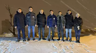 Tokat Belediyesinin karla mücadele çalışmaları sürüyor