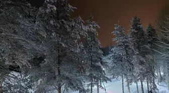 Tokat'ın ilçelerinde karla mücadele çalışmaları devam ediyor