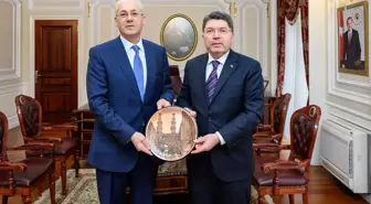 Adalet Bakanı Tunç, Mısır'ın Ankara Büyükelçisi el Sheikh'le bir araya geldi