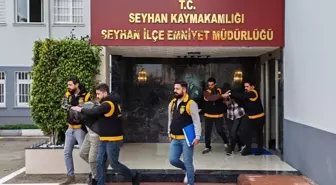 Adana'da 2 ruhsatsız silah ve el bombası ele geçirilen evdeki 4 zanlı tutuklandı