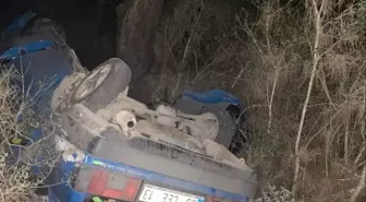 Bilecik'te otomobil yoldan çıktı: 1 yaralı