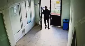 Büyükçekmece İlçe Sağlık Müdürlüğü'nden cep telefonu çalan şüpheli kamerada