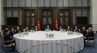 Cumhurbaşkanı Erdoğan, yasama, yürütme ve yargı organlarının temsilcileriyle görüştü