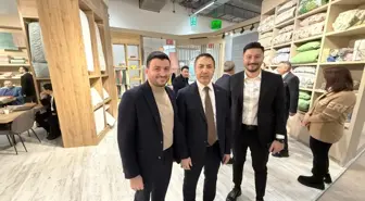 DTO Başkanı Erdoğan, 2026 Heimtextil Fuarında Denizlili firmaları yalnız bırakmadı