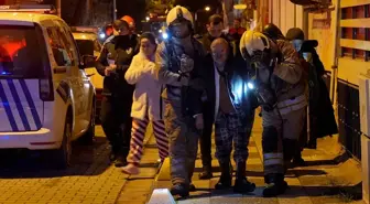 Kadıköy'de bir apartmanda çıkan yangında 1'i ağır 8 kişi yaralandı
