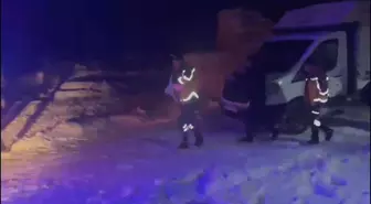 Kars'ta ekipler, 15 aylık Berçemsu bebek için seferber oldu