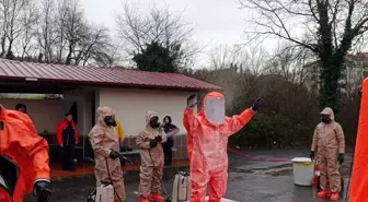 KBRN eğitimi sonrası arama kurtarma ekiplerinden saha tatbikatı