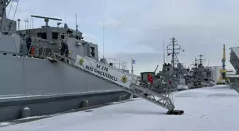 MCM Black Sea unsurları, Bulgaristan'ın Burgaz Limanı'nı ziyaret etti