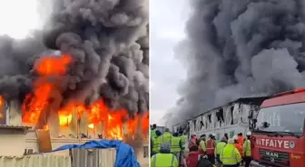 Sakarya'da şehir hastanesi yangınının yeni görüntüleri ortaya çıktı