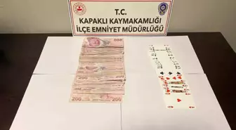 Tekirdağ'da kumar operasyonu: 81 bin lira ceza