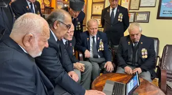 Trabzon'daki Kıbrıs Gazileri, AA'nın 'Yılın Kareleri' oylamasına katıldı