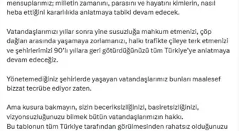 AK Parti'li Acar: Şehirlerimizi 90'lı yıllara döndürdüğünüzü anlatmaya devam edeceğiz