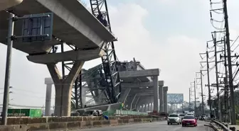 Albüm: Tayland'da İnşaat Vinci Devrildi: 2 Ölü