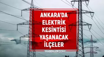 Ankara elektrik kesintisi! Başkent Elektrik 15-16 Ocak Ankara'da elektrik kesintisi ne zaman bitecek, elektrikler ne zaman gelecek?