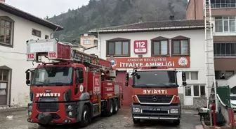 Ayancık'ta itfaiye ekipleri geçen yıl 160 olaya müdahale etti