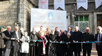 Bakan Göktaş, Darülaceze'de açılış törenine katıldı