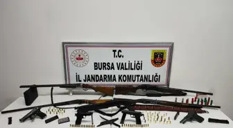 Bursa'da ruhsatsız silah operasyonunda 2 şüpheli gözaltına alındı