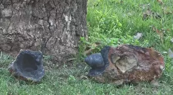 Çanakkale'de çocuk parkında patlamamış mühimmat bulundu