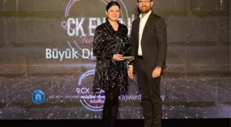 CK Enerji'ye, CX Awards Turkey'de 'Büyük Düşünce' ödülü