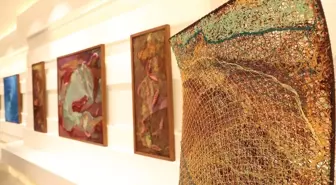 Galeri Deniz'de Ağlı Hikayeler sergisinin kapısı sanatseverlere açıldı