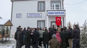 Gürpınar'da 'Kadın Taziye Evi ve Kur'an Kursu' binasının açılışı yapıldı