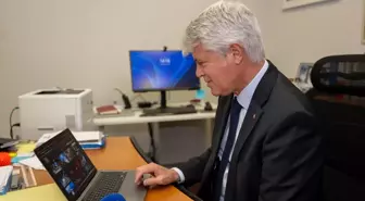 İsviçre'nin Ankara Büyükelçisi Scheurer, AA'nın 'Yılın Kareleri' oylamasına katıldı