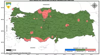 2025 Aralık Ayı Türkiye'de Son 55 Yılın En Sıcak Ayı Oldu