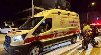 Uşak'ta motosikletin çarptığı yaya hayatını kaybetti: Kaza anı kamereda