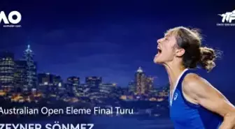 Zeynep Sönmez Australian Open'da adını ana tabloya yazdırdı