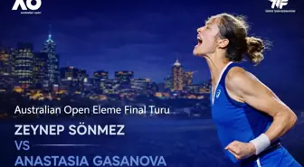 Zeynep Sönmez Australian Open'da adını ana tabloya yazdırdı