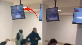 Devlet hastanesinde sıra numarasına yansıyan görüntü olay oldu