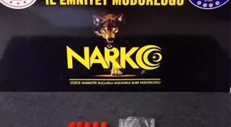 Düzce'de uyuşturucu operasyonunda 1 tutuklama